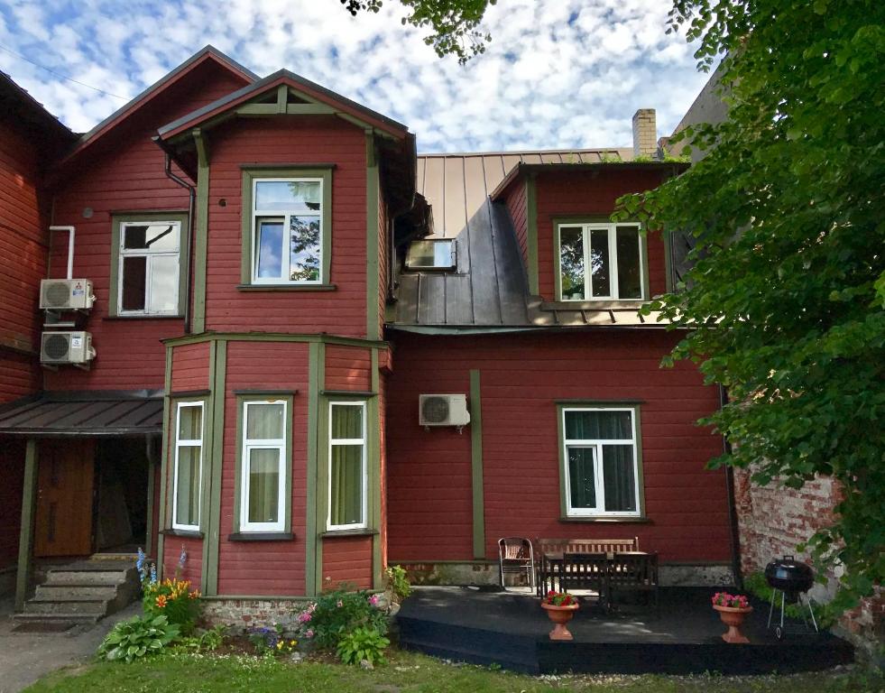 Budova, kde se apartmán nachází