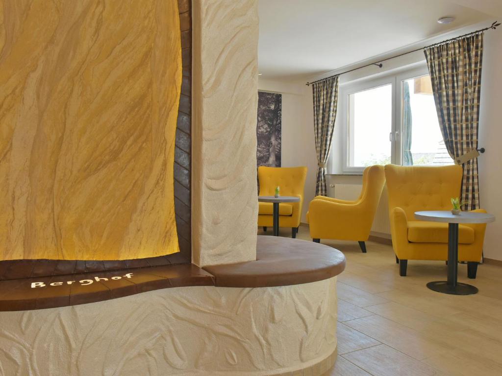 Istumisnurk majutusasutuses Hotel Berghof