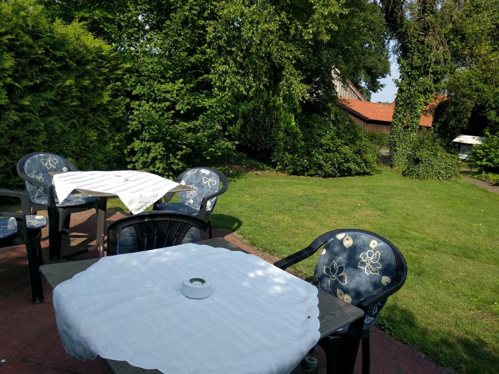Zahrada ubytování Pension-Marion