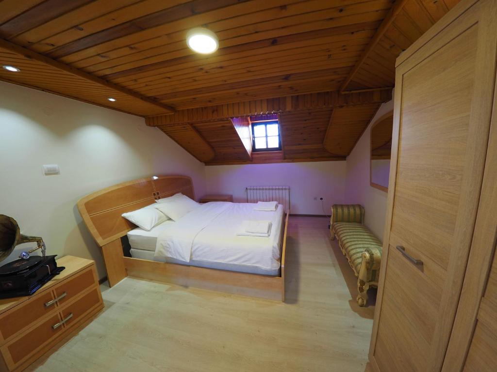 Postel nebo postele na pokoji v ubytování Guest house DON-lux
