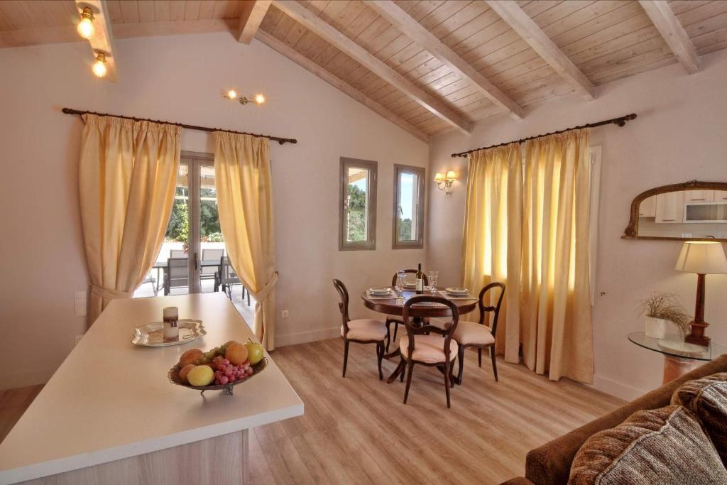 Posezení v ubytování Veroniki Studios & Apartments