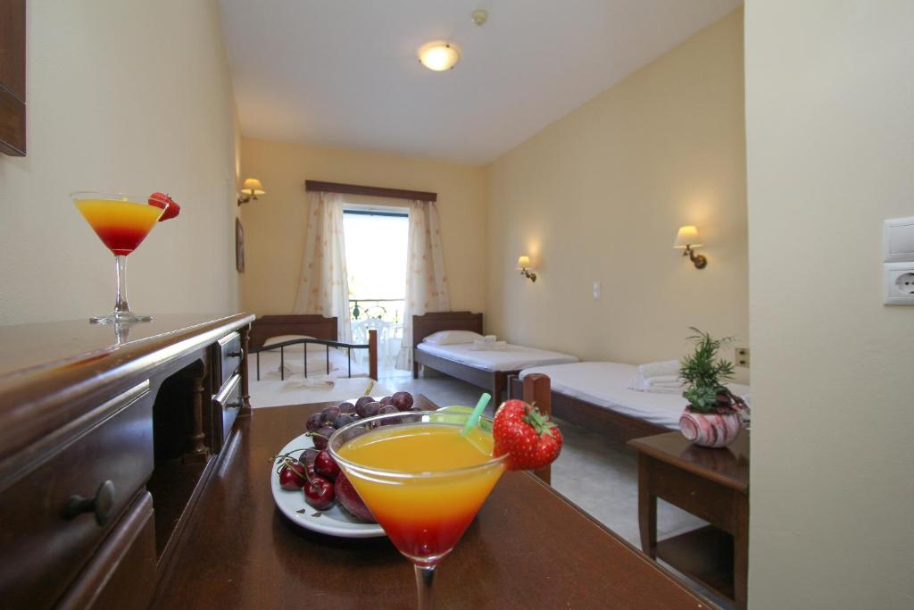 Nápoje v ubytování Aphrodite Hotel