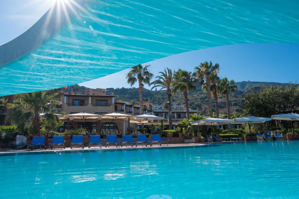 Bazén v ubytování Hotel Aktea nebo v jeho okolí
