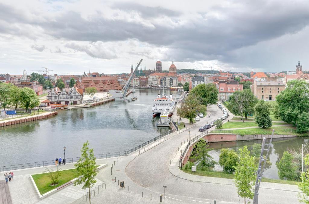 Výhľad na rieku v blízkosti apartmánu