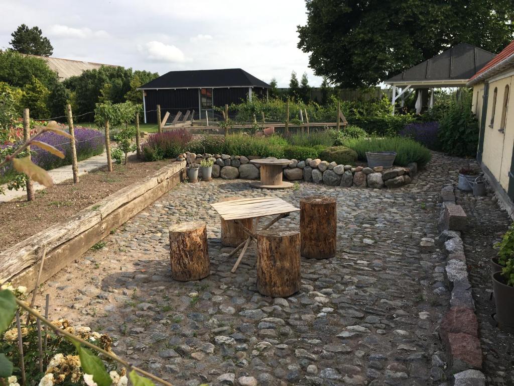 Zahrada ubytování Birkende Bed and Breakfast