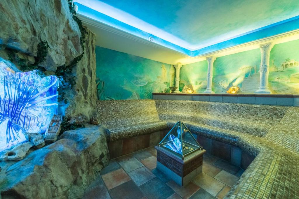Posezení v ubytování Hotel Riedl