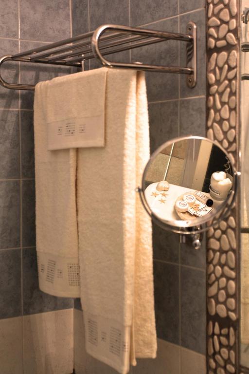 Koupelna v ubytování Hotel Anatolia