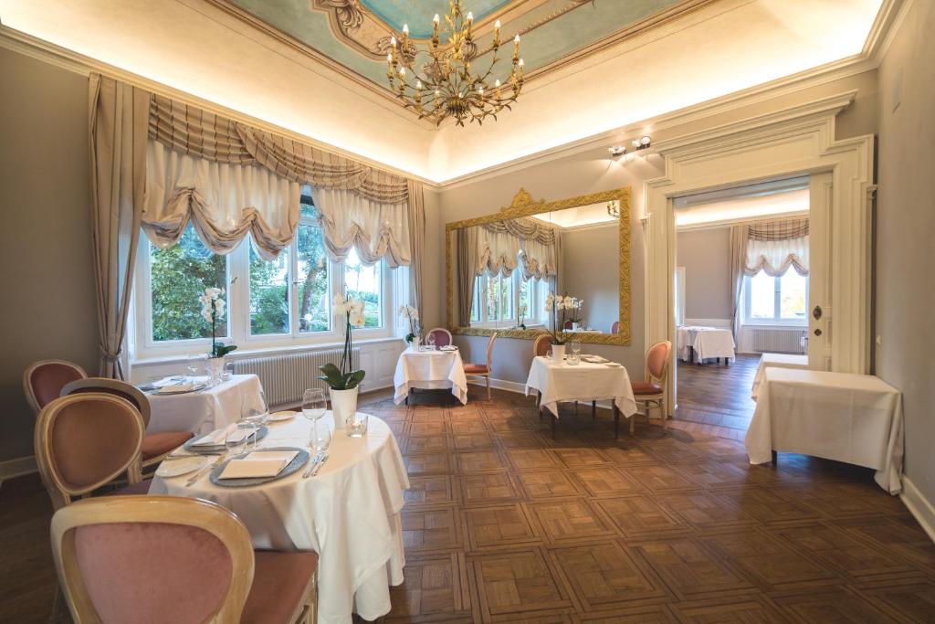 Restaurace v ubytování Camin Hotel Luino
