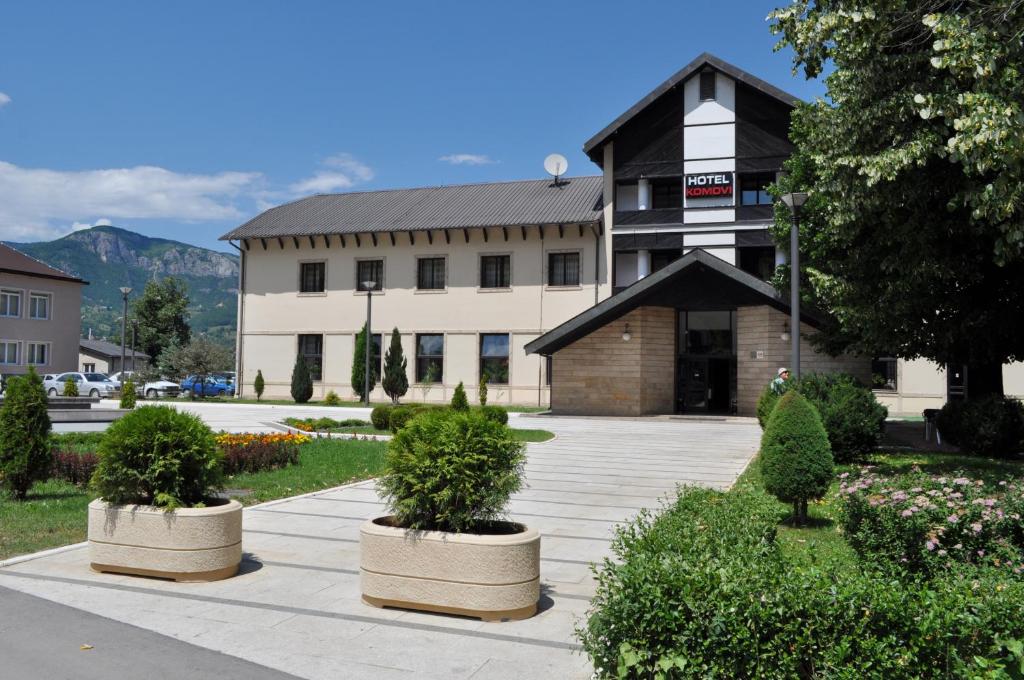 Budova, kde se hotel nachází