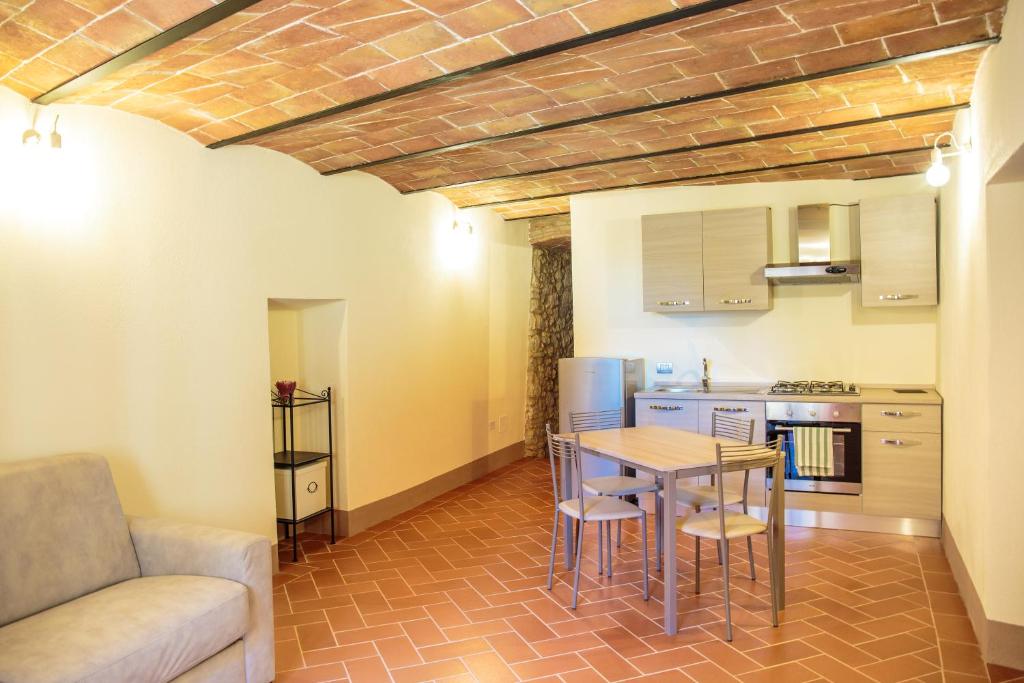 Kuchyň nebo kuchyňský kout v ubytování Borgo alle Mura