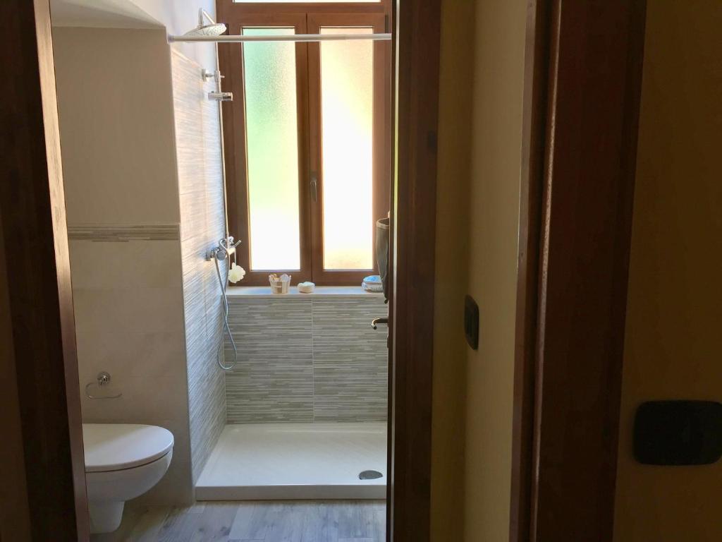 A bathroom at Da Duccio e Maria