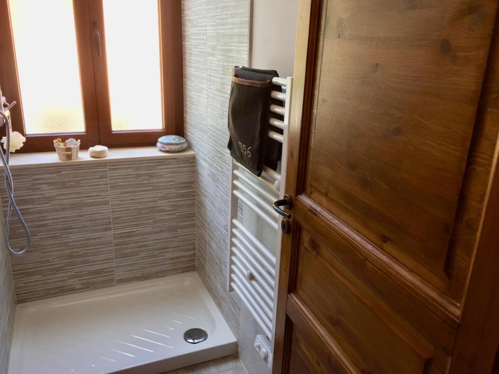 A bathroom at Da Duccio e Maria