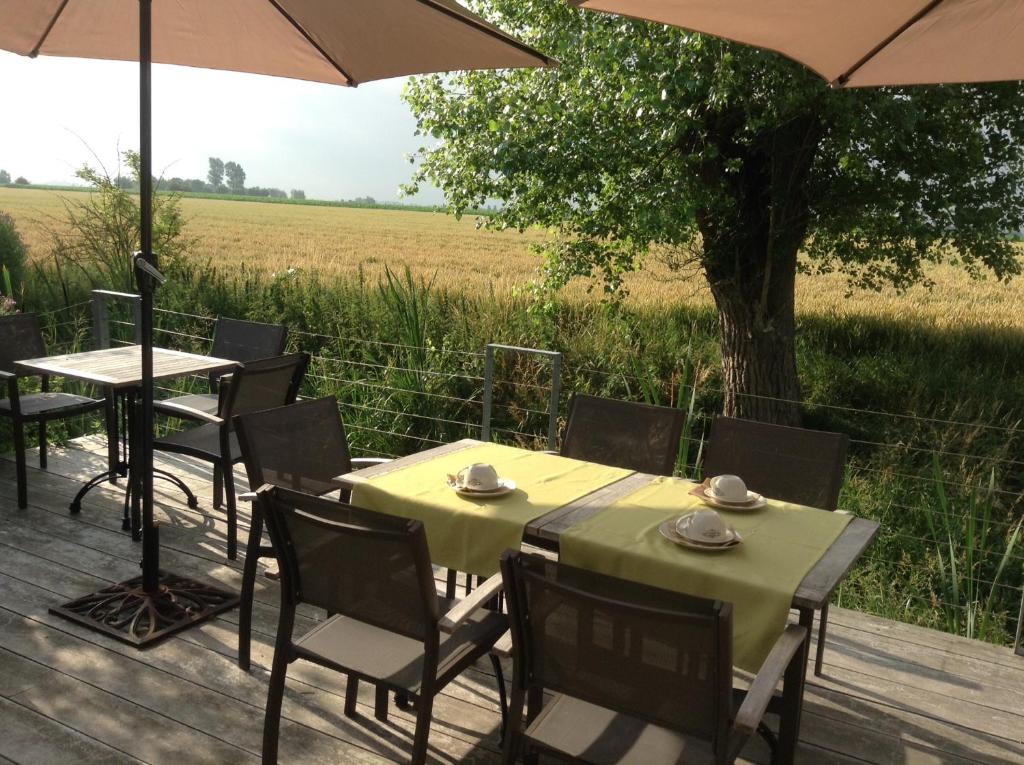 Zahrada ubytování B&B Het Schaliënhof