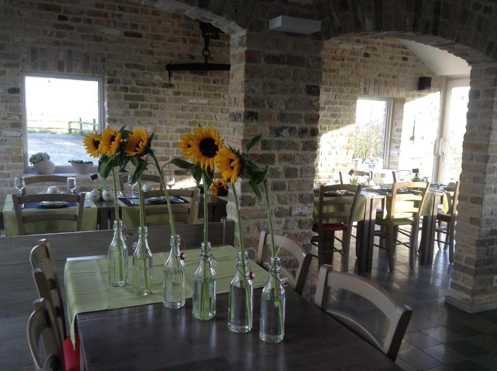 Restaurace v ubytování B&B Het Schaliënhof