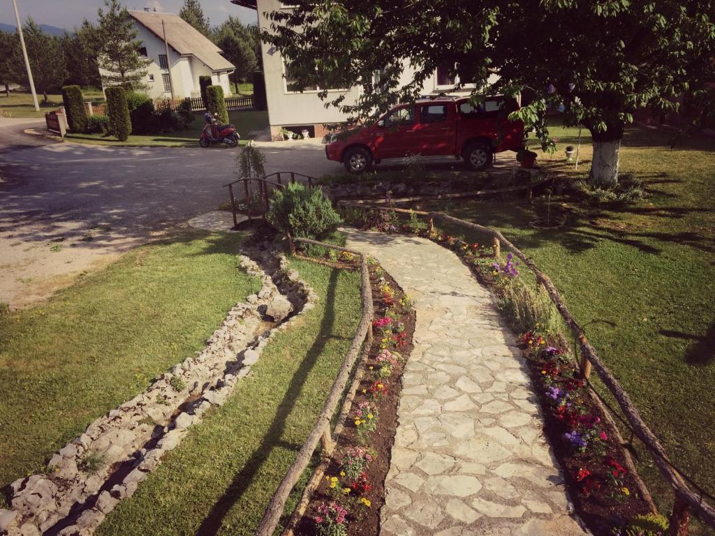 Zahrada ubytování Guesthouse Kovačević
