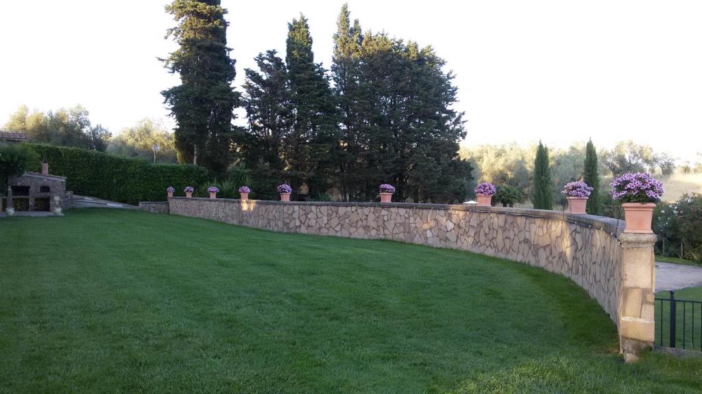 Zahrada ubytování Relais Pian Di Vico