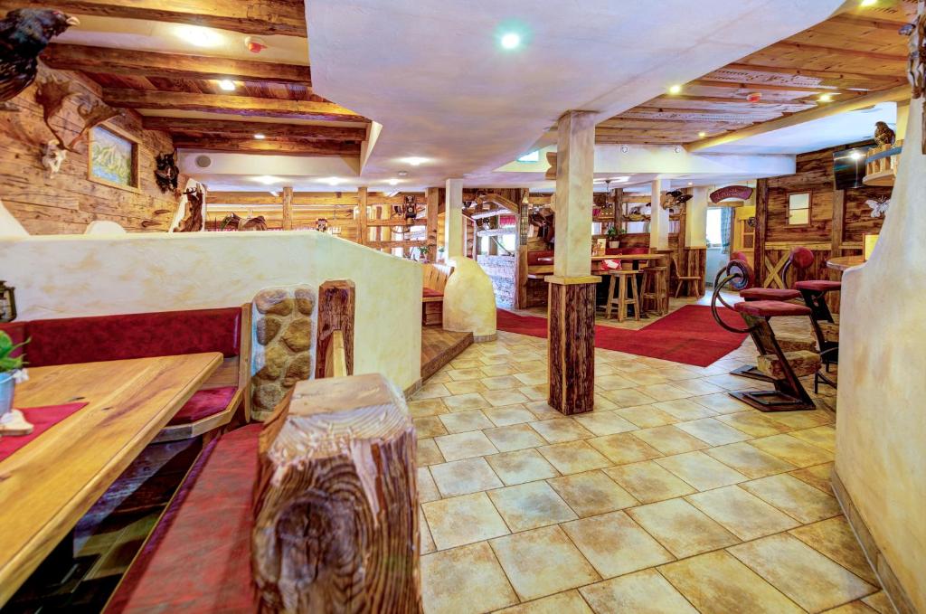Posezení v ubytování Berghotel Jaga-Alm