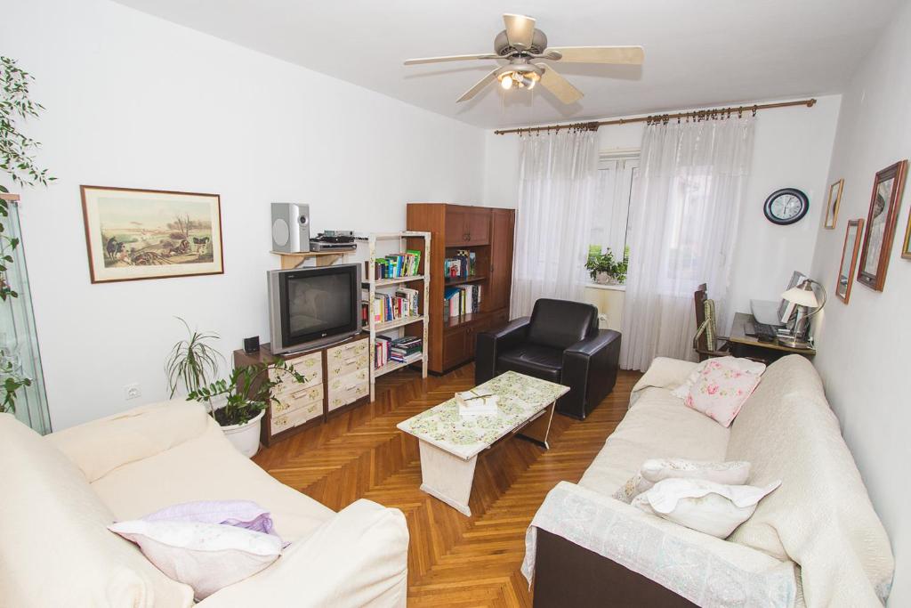 Телевизор и/или развлекательный центр в Apartment Ema