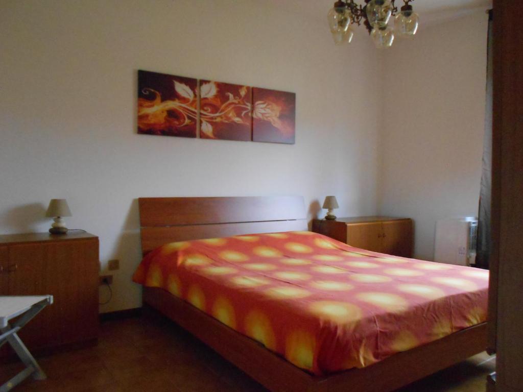 Posteľ alebo postele v izbe v ubytovaní Casa Emilia Loano