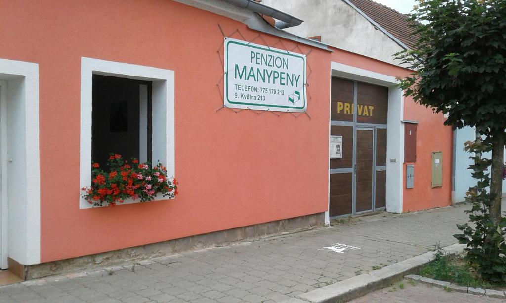 Certifikát, hodnocení, plakát nebo jiný dokument vystavený v ubytování Penzion Many Peny