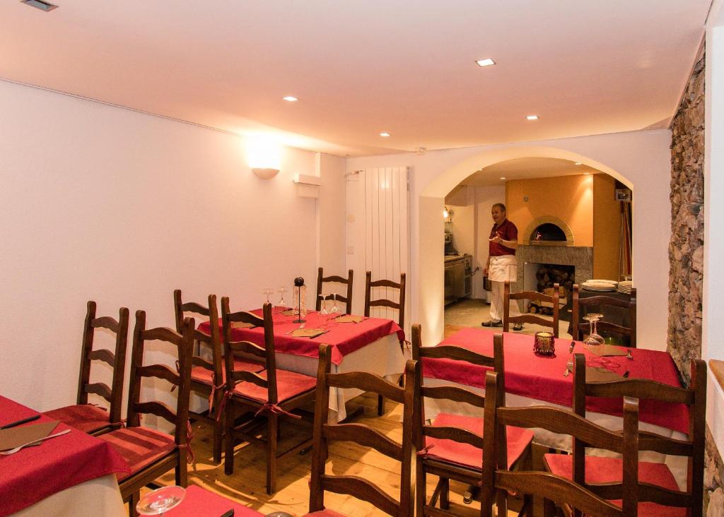 Posezení v ubytování Hotel La Cascata