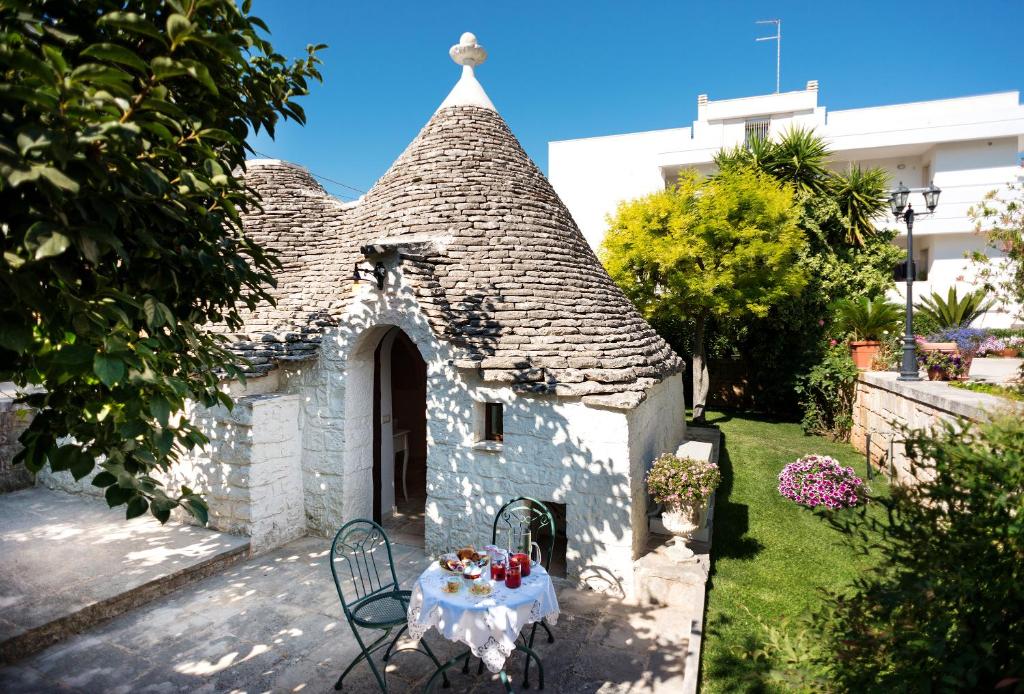 Zahrada ubytování Trullo Giardino Fiorito