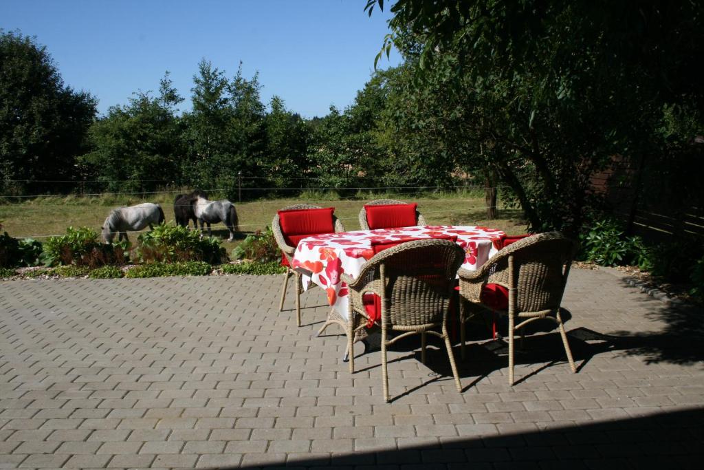 Zahrada ubytování Sov Godt i Arnborg Bed & Breakfast