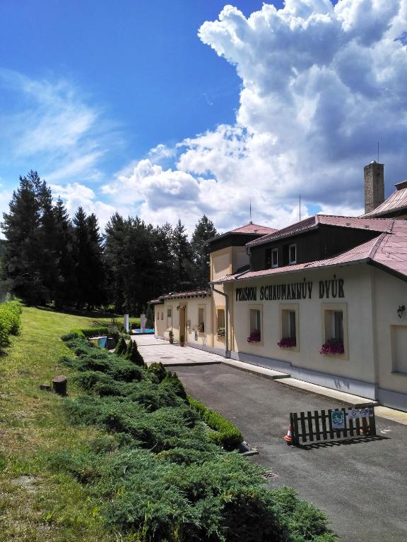 Budova, kde se penzion nachází