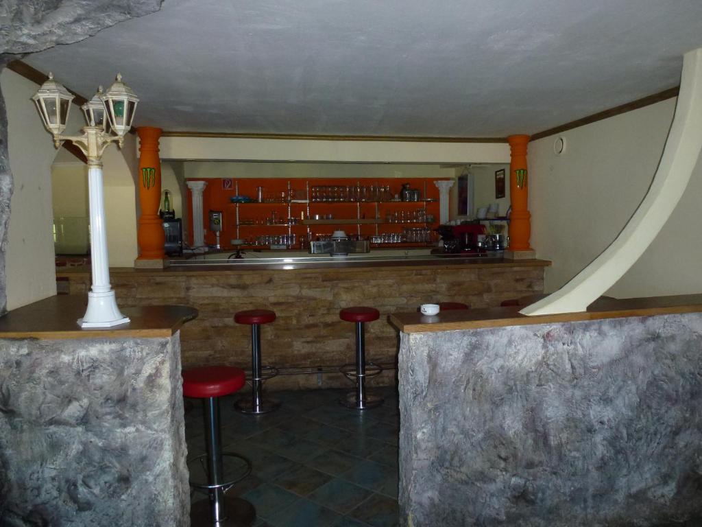 Lounge nebo bar v ubytování Gasthof Steinbräu