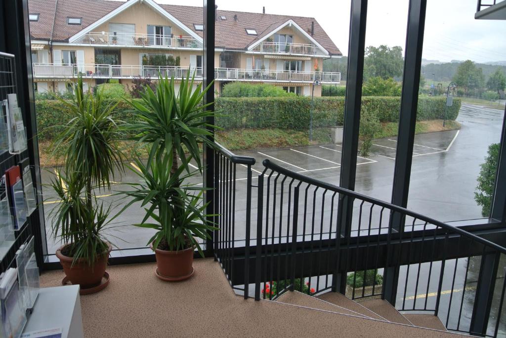 Balkón nebo terasa v ubytování Auberge de la Réunion