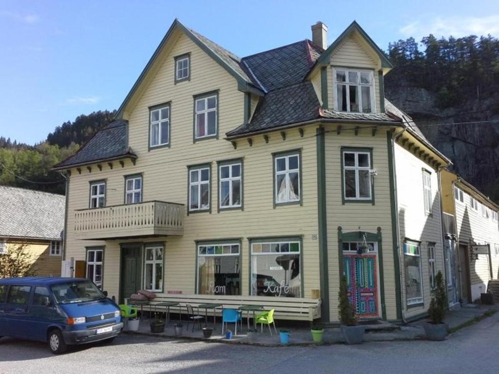 Budova, kde se ubytování v soukromí nachází