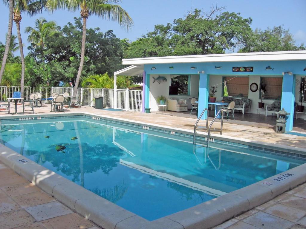 Bazén v ubytování Coconut Cay Resort nebo v jeho okolí
