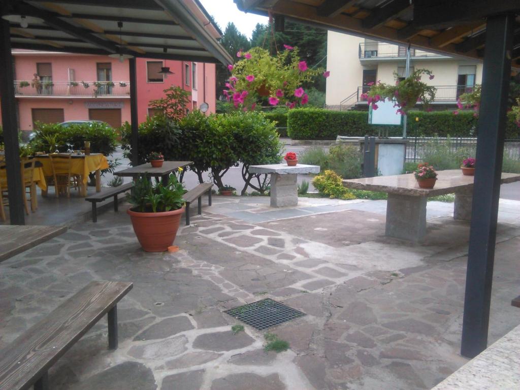 Ogród w obiekcie Hotel Franini