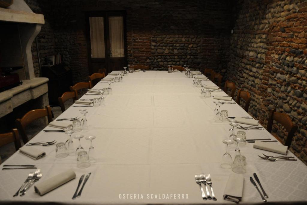 Restaurace v ubytování Hotel Scaldaferro