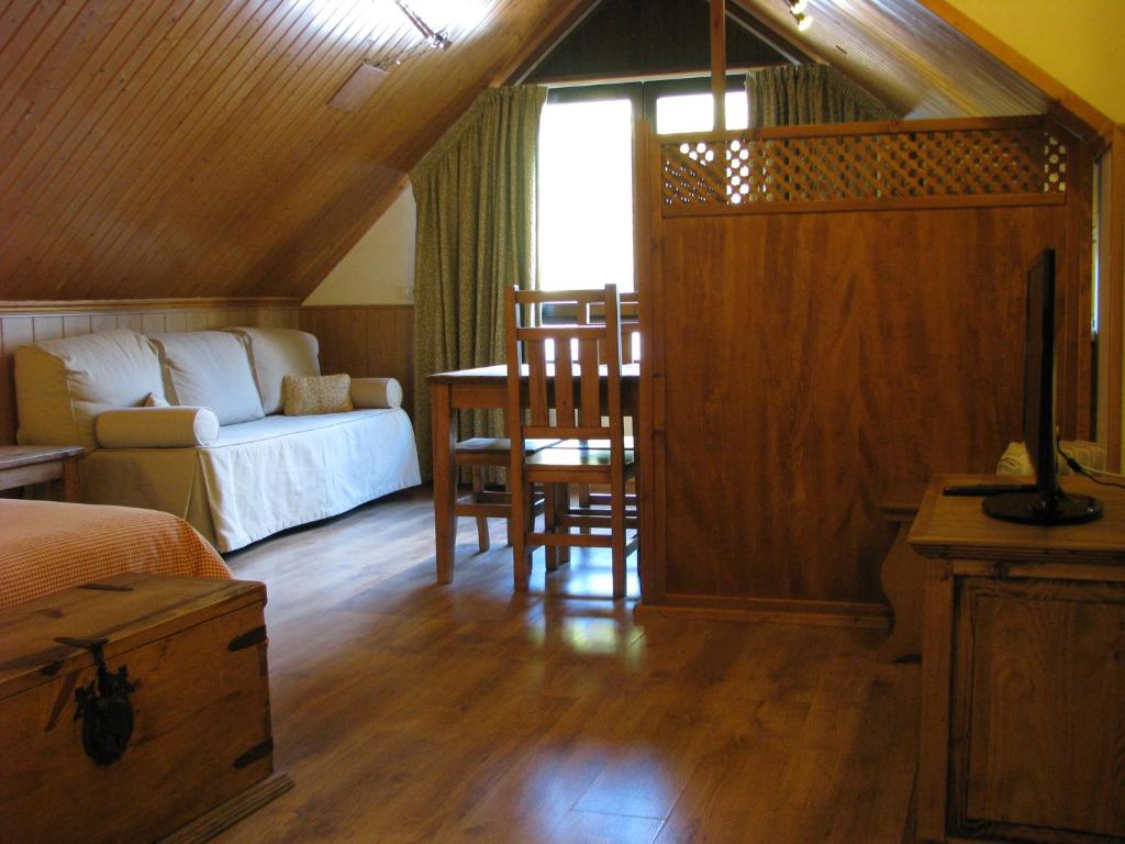 Posezení v ubytování Aparthotel Sarrato