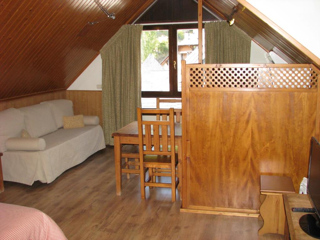 Posezení v ubytování Aparthotel Sarrato