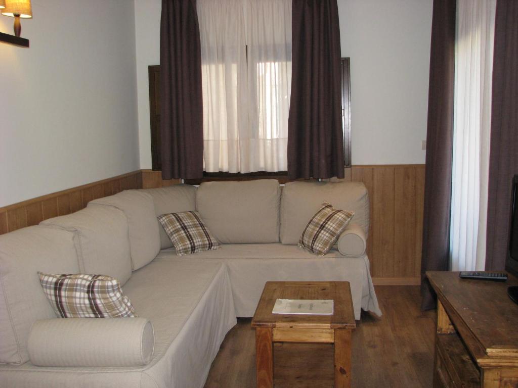 Posezení v ubytování Aparthotel Sarrato