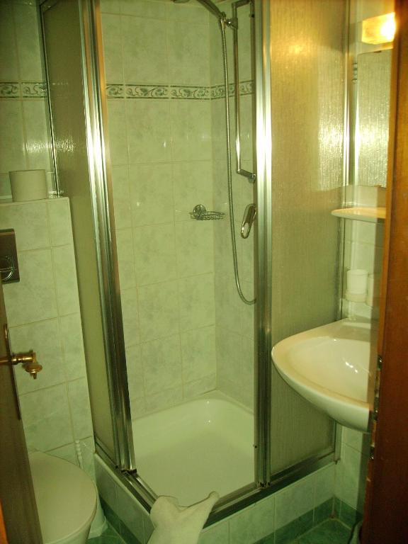 Koupelna v ubytování Apartement Haus Johanna