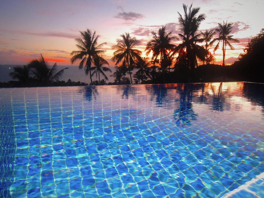 Bazén v ubytování The Plantation Koh Tao nebo v jeho okolí