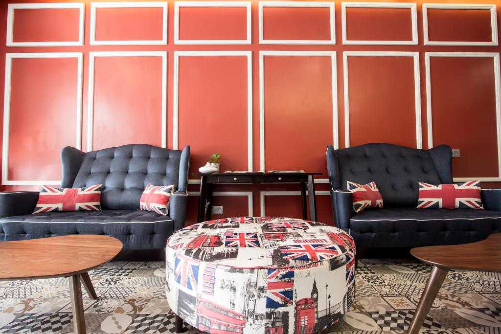 Posezení v ubytování Bloommaze Boutique Hotel Puchong