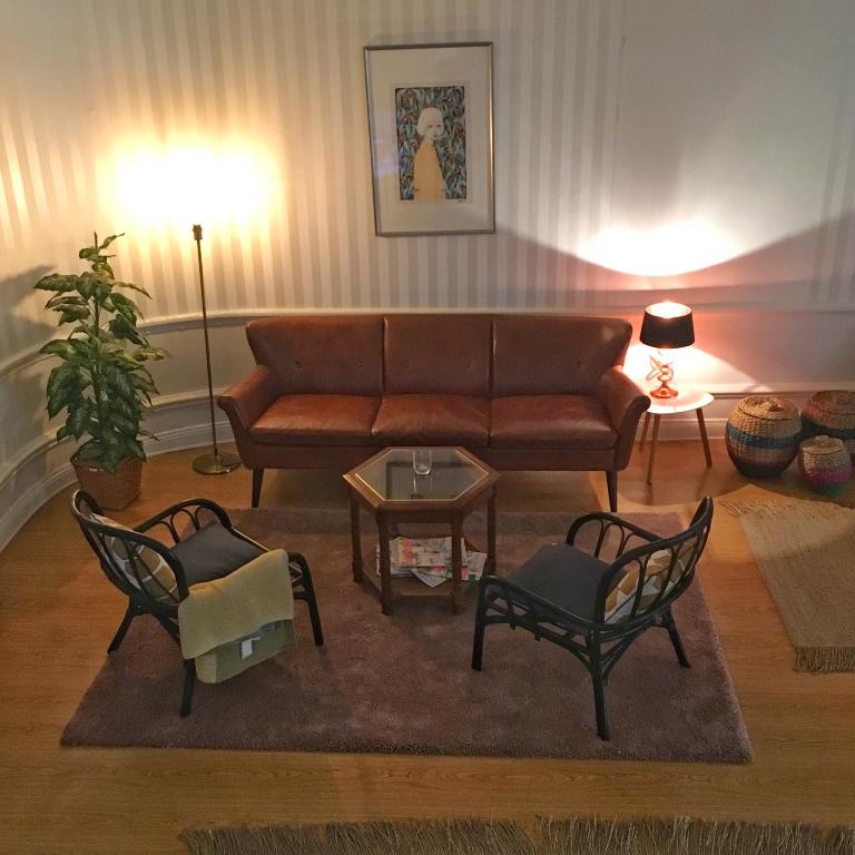 Posezení v ubytování Morris Hotel