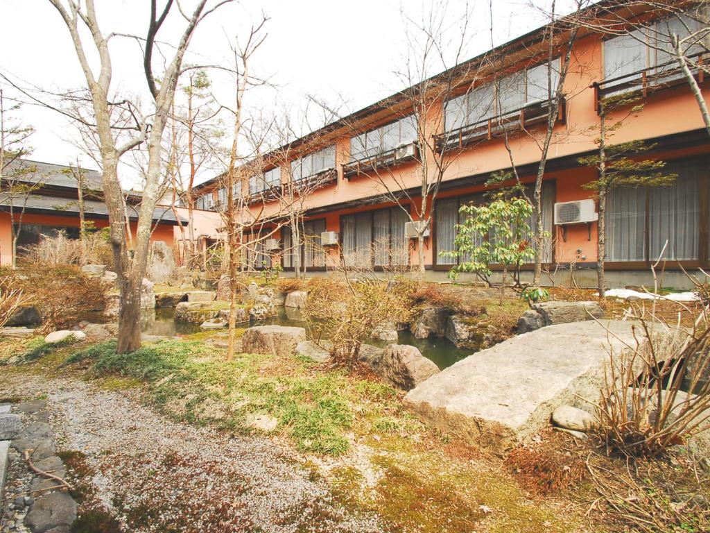 Budova, kde se ryokan nachází