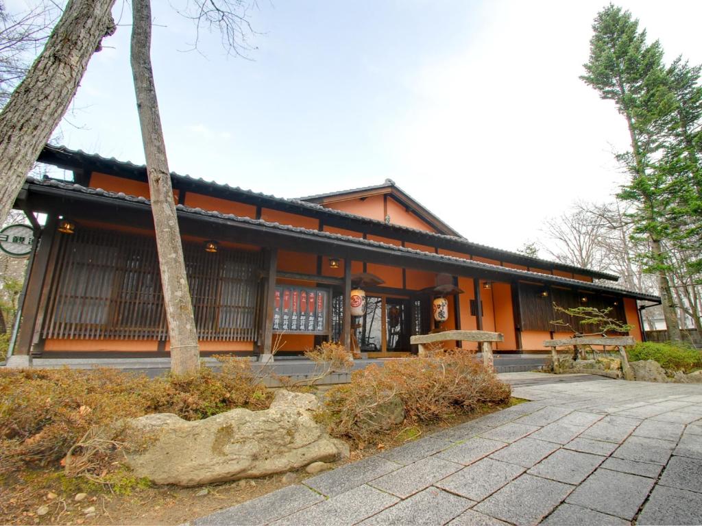 Budova, kde se ryokan nachází