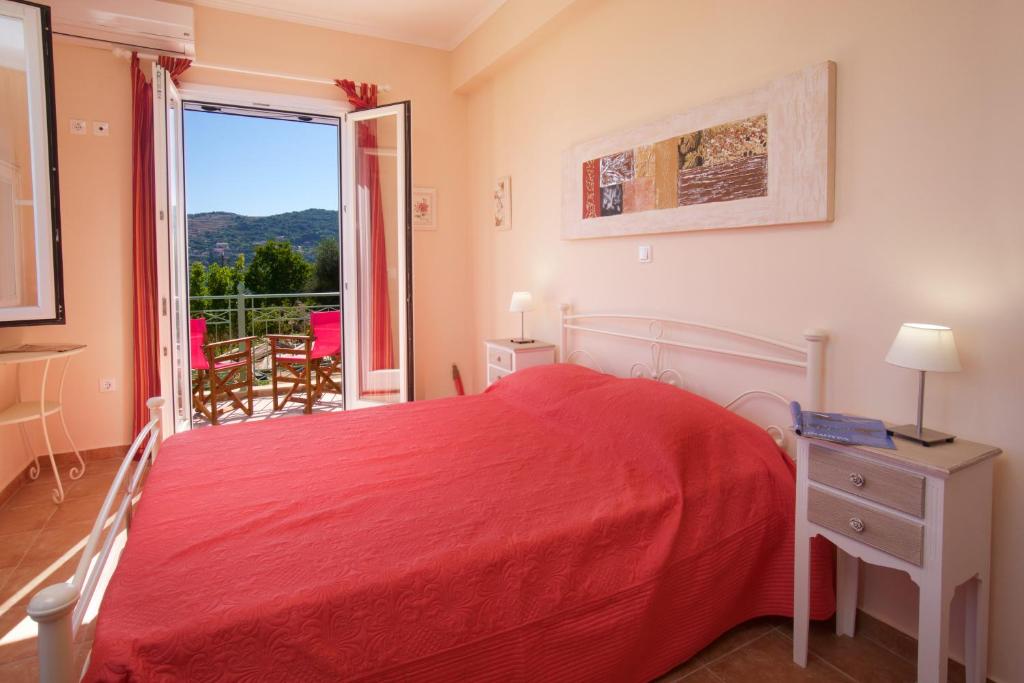 A bed or beds in a room at Villa REGINA