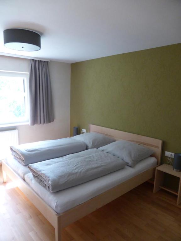 Posteľ alebo postele v izbe v ubytovaní Ferienwohnung Marte