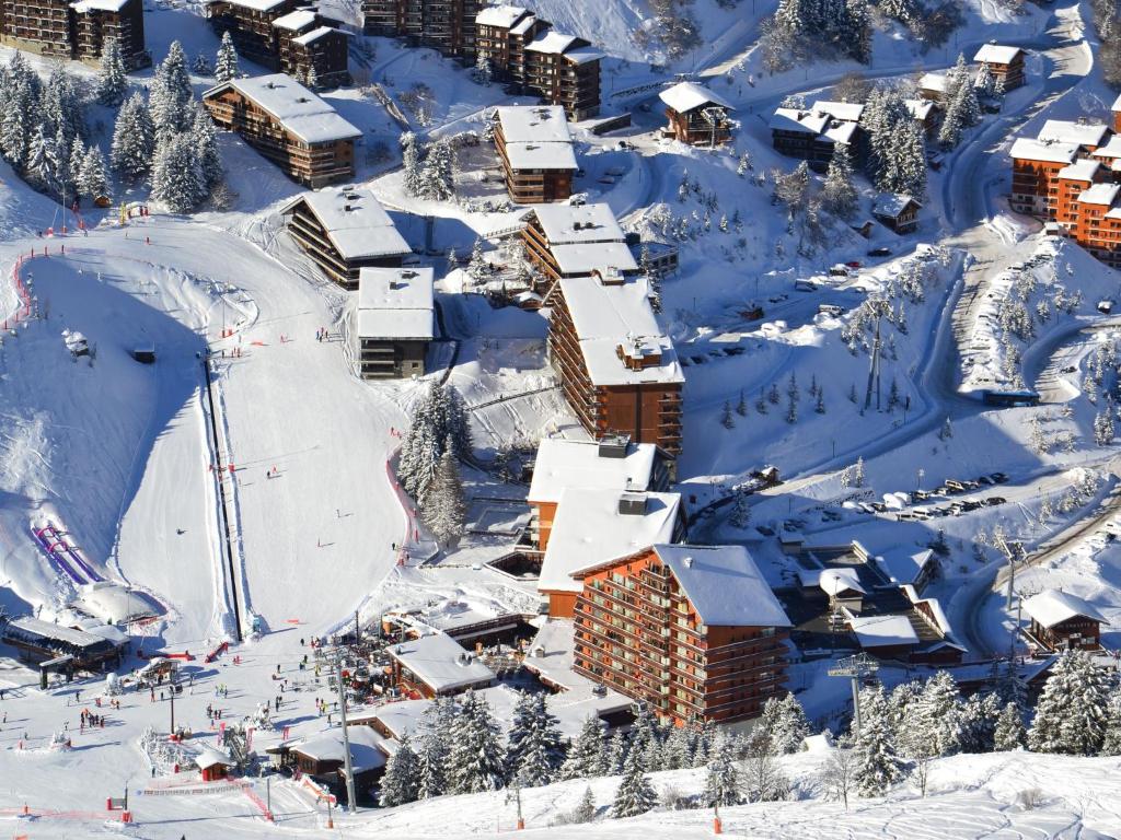 冬のComfortable apartment a short distance from the ski slopes in Meribel-Mottaretの様子