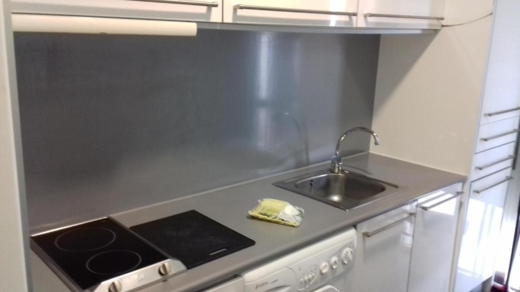 Kuchyň nebo kuchyňský kout v ubytování Apartamentos Turísticos Los Ángeles
