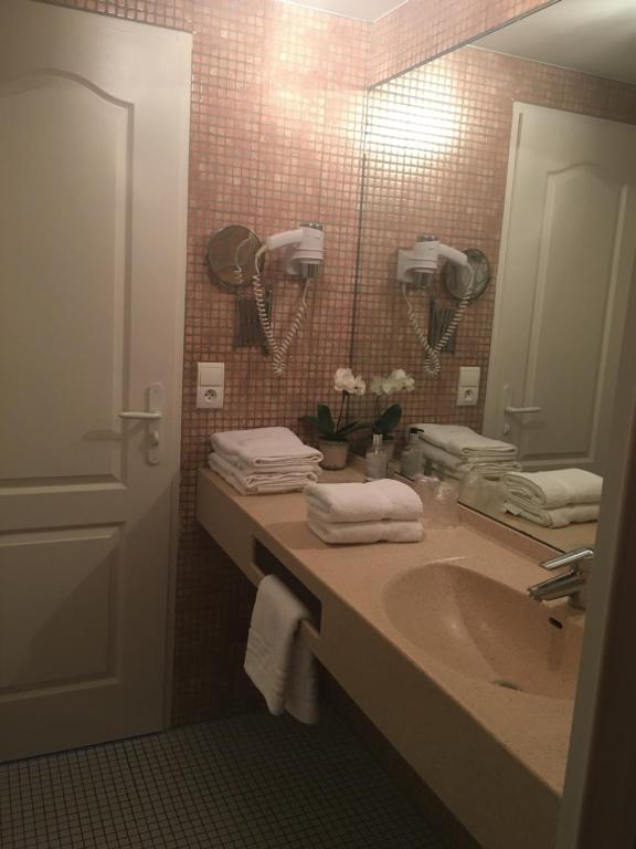 Koupelna v ubytování Hotel & Appartements Gochoki