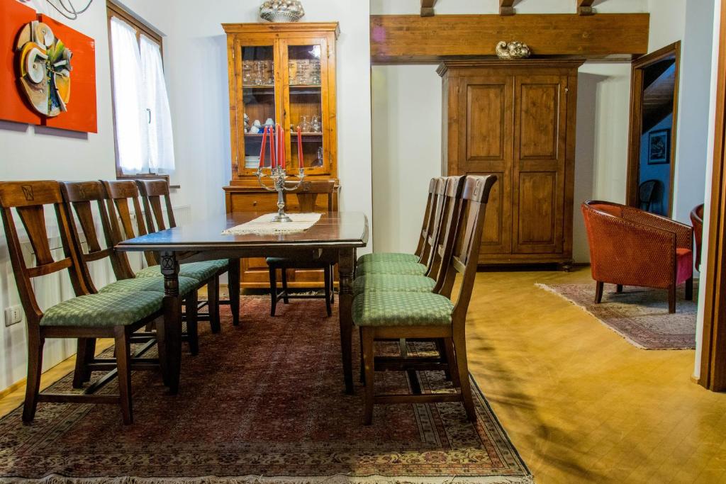 Posezení v ubytování B&B Ca'neva