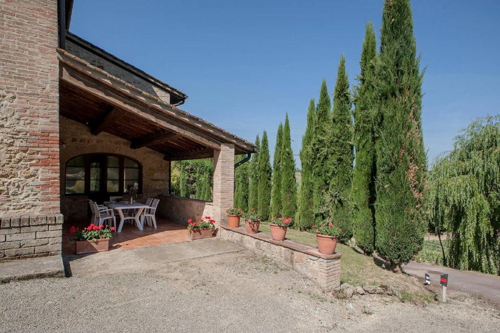 Vonkajšia záhrada v ubytovaní Azienda Agricola e Agriturismo Vallorsi
